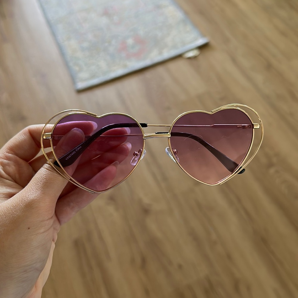 Heart sunglasses
